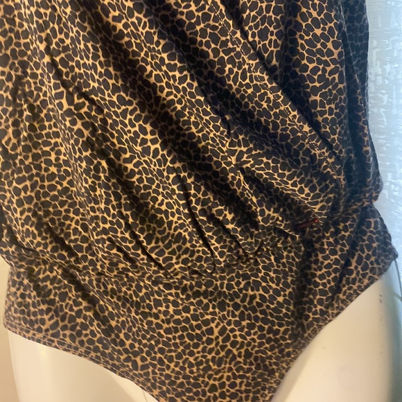 Women’s n:Philanthropy’s peppermint leopard print, bodysuit sugar cheetah - Picture 12 of 17